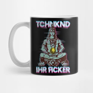 Buddha Tshirt Acid Techno Mug